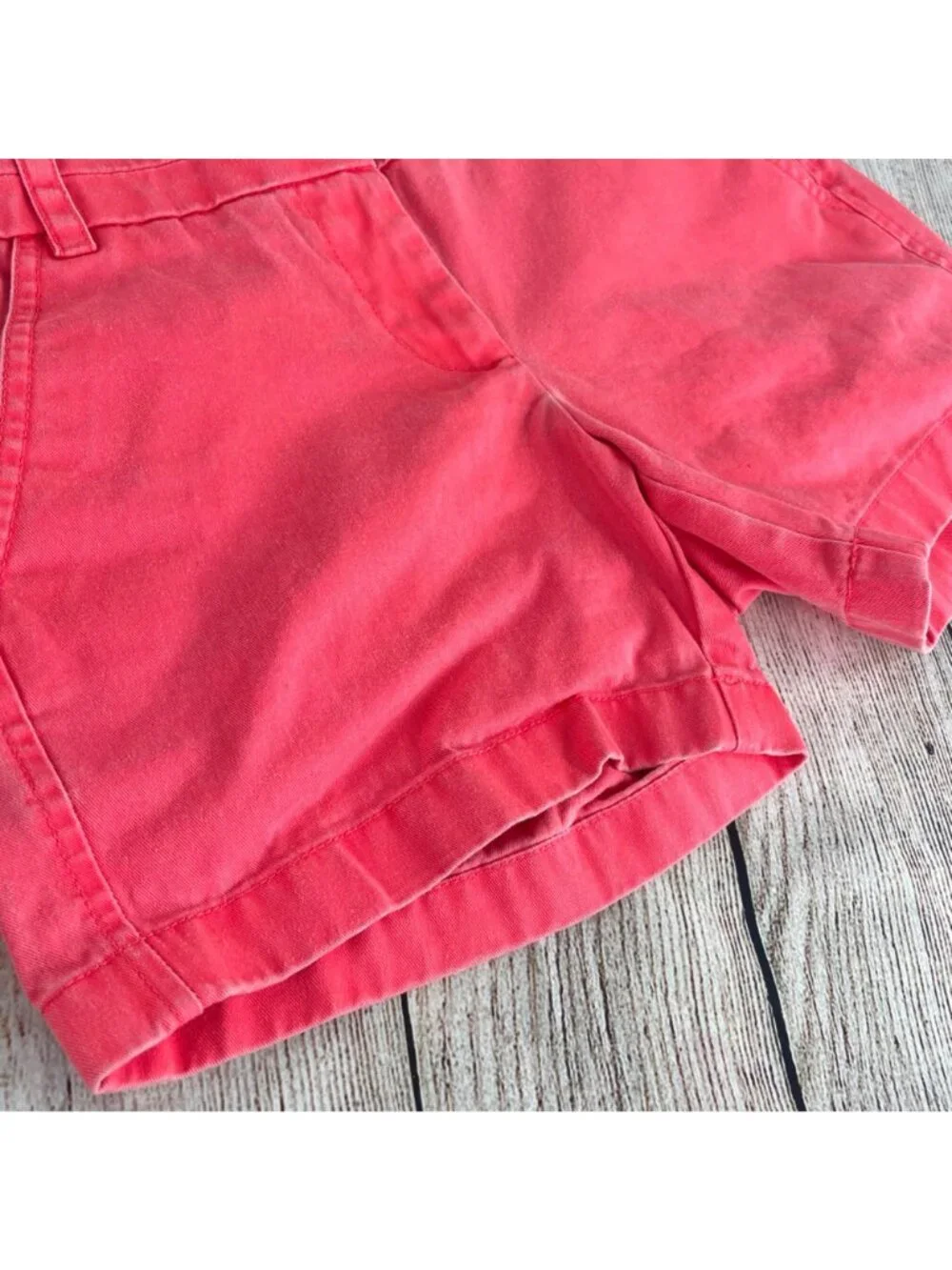 J.Crew Chino Shorts Neon Coral Size 00